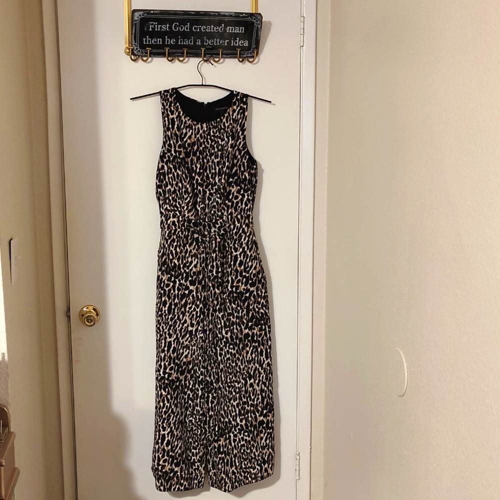 Cheetah Pants Jumpsuit